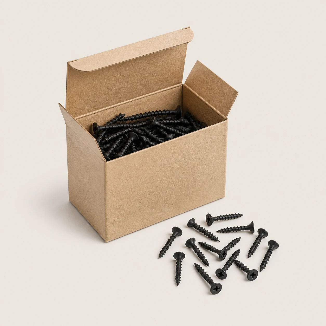 Tornillo drywall 1 1/4: Caja para avanzar sin quedarte corto.